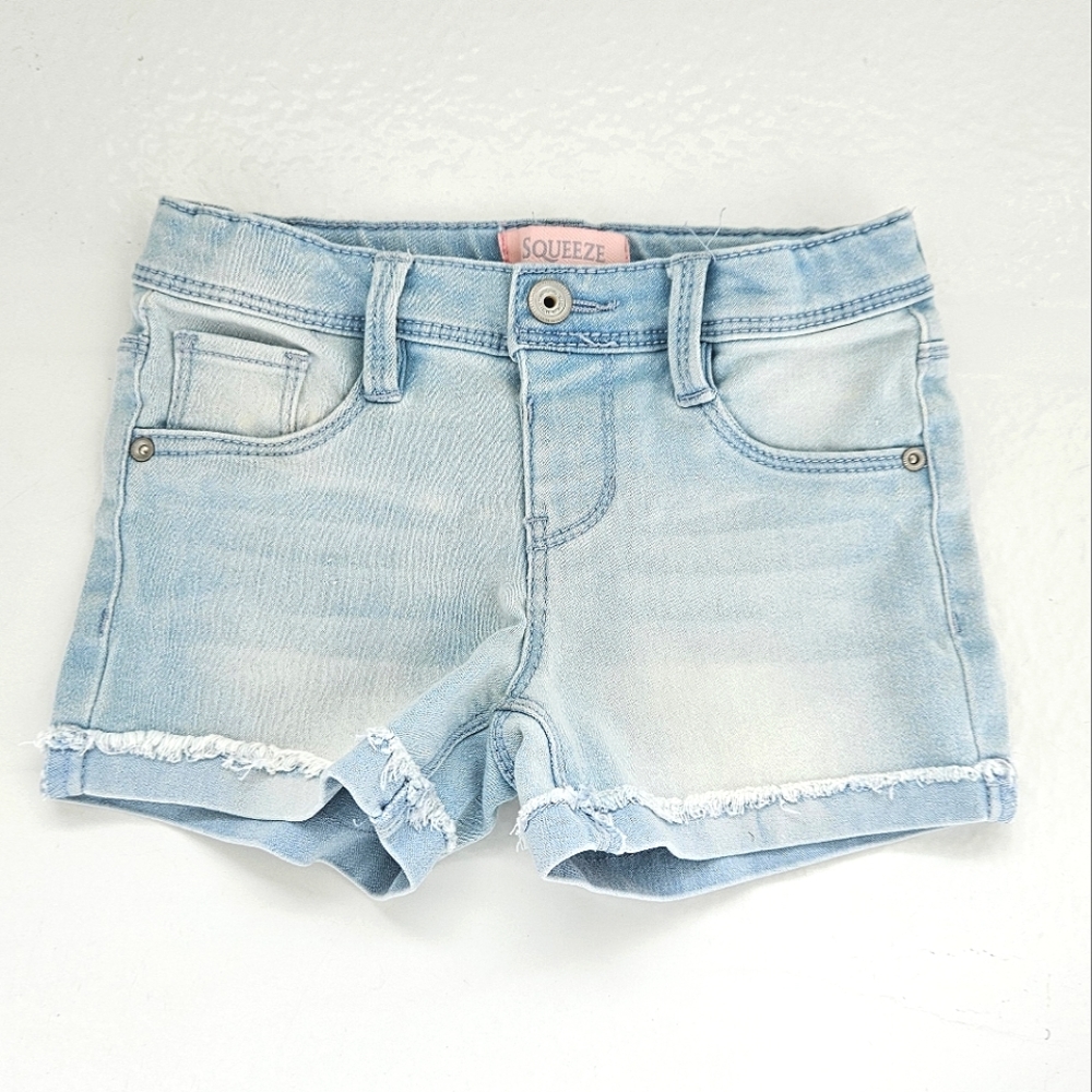 Blue Jean Shorts Kids Denim Size 6